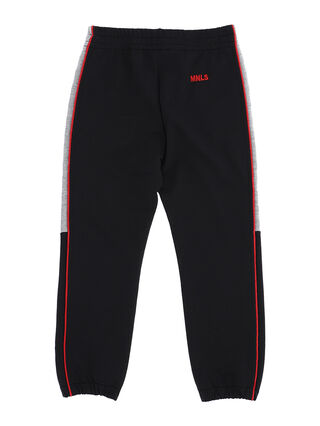 Cotton sweatpants with micro studs