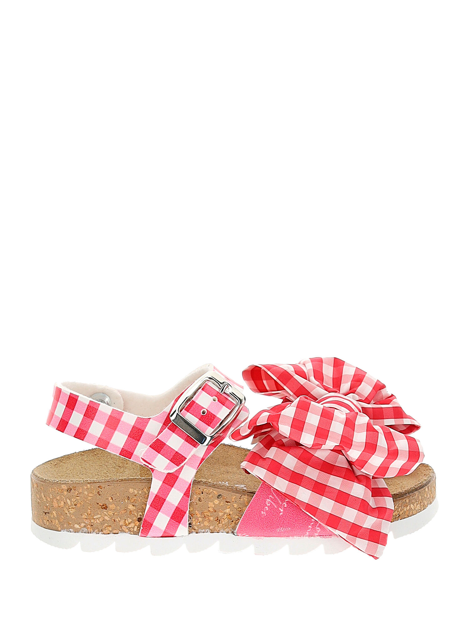 Monnalisa Bambina Scarpe Sandali Sandali sportivi Sandali tessuto spalmato vichy 