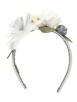 Headband with flowers