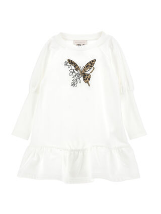 Butterfly sweatshirt dress