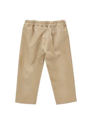 Elastic waist trousers