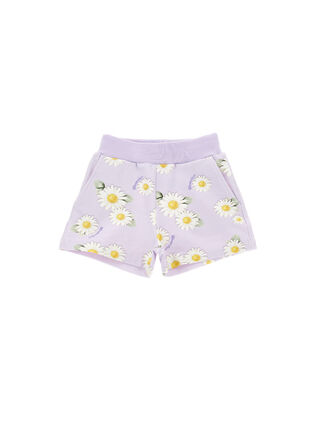 Shorts felpa margherite