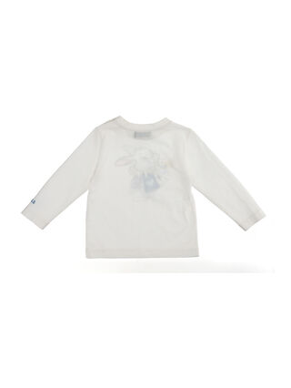 Jersey T-shirt with bunny print