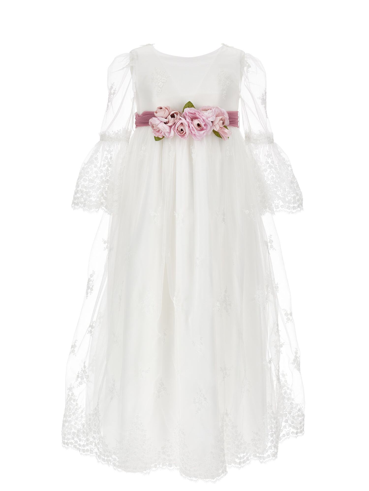 ワンピース TULLE MONOGRAM DRESS RM232OP0507_1.jpg