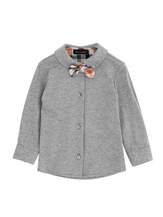 Jersey-Hemd mit Fliege