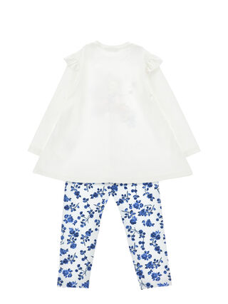 Maxi T-Shirt with Vespa with leggings