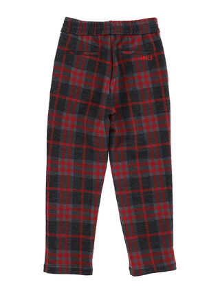 Checked pants