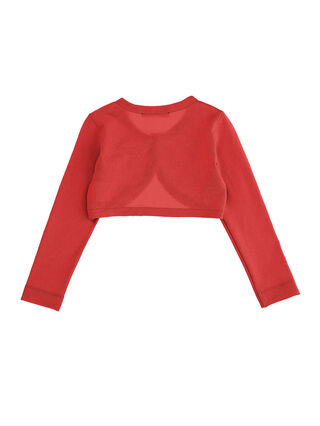 Cardigan rasato cr&ecirc;pe