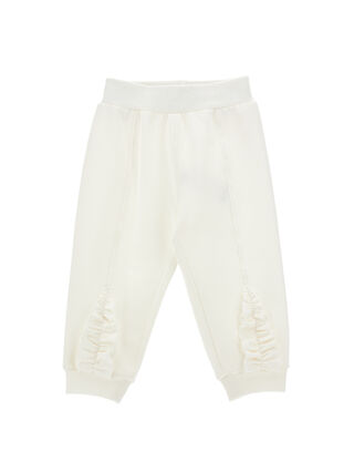 Брюки-джоггеры с рюшами