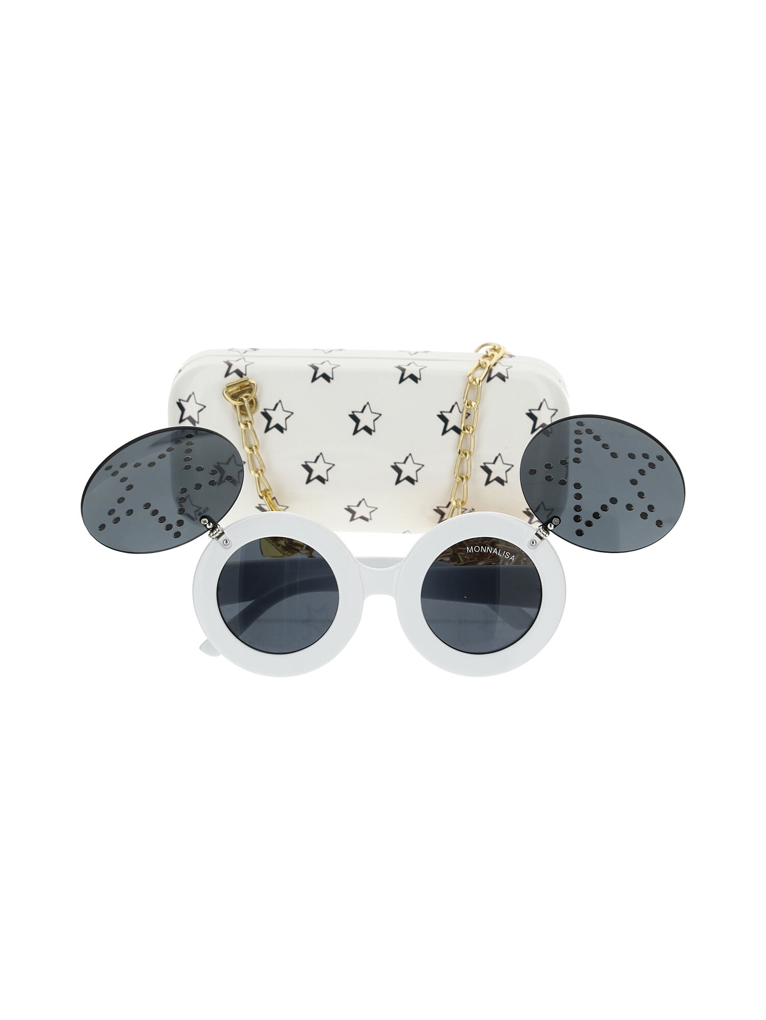 Monnalisa Bambina Accessori Occhiali da sole Occhiali da sole dettagli sangallo e stelle 