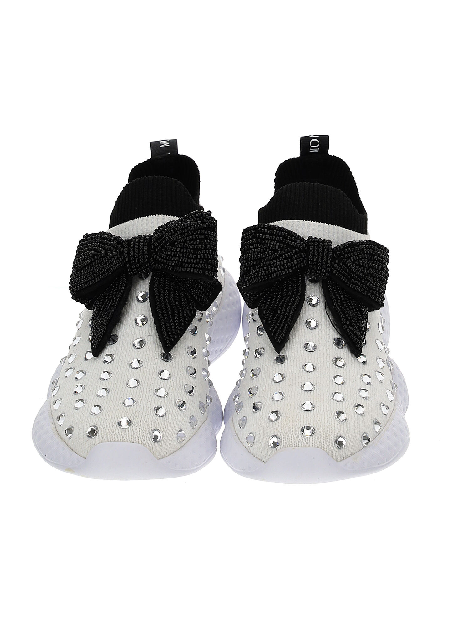 rhinestone sock sneakers