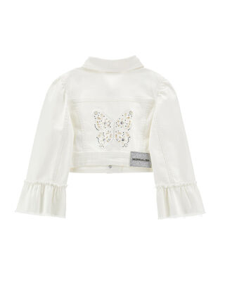 Butterfly denim jacket