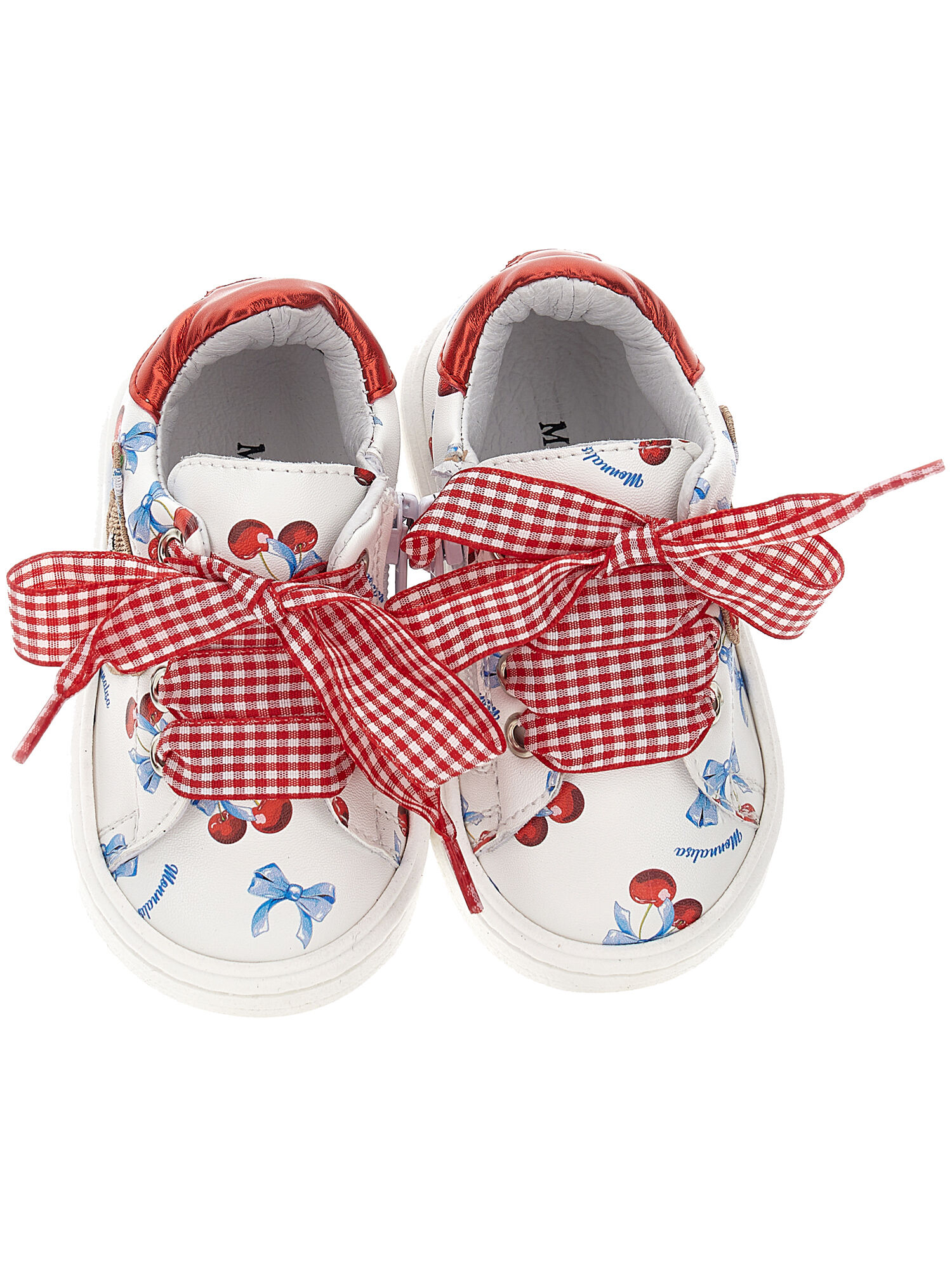 Cherry sneakers with teddy bear girl Monnalisa United Kingdom