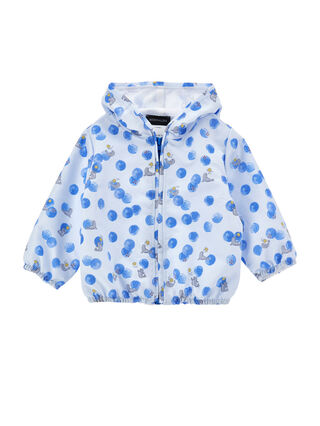 Winddichte Jacke mit Kapuze