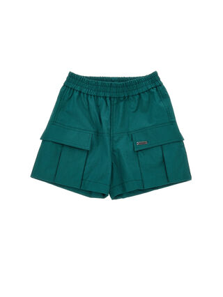 Cargo-Bermudashorts aus Popeline