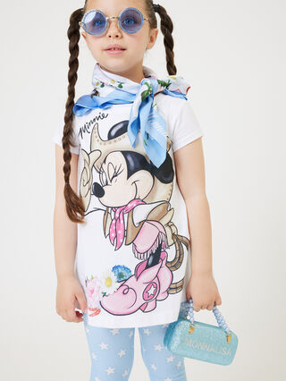 Minnie print maxi T-shirt