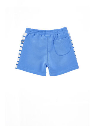 Bermuda shorts with side stripes