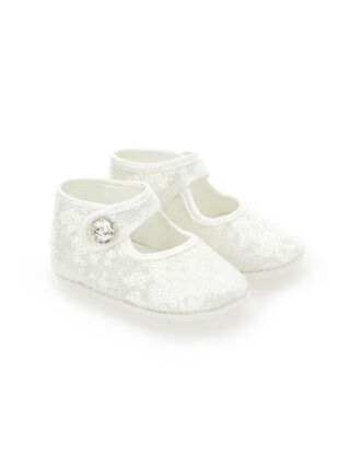 Scarpine chic con tulle neonata