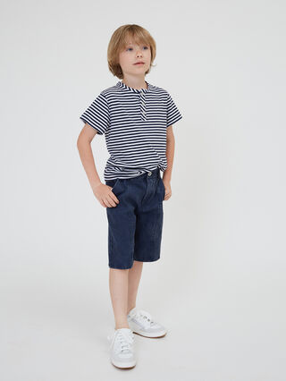 Bermuda tela delav&eacute;