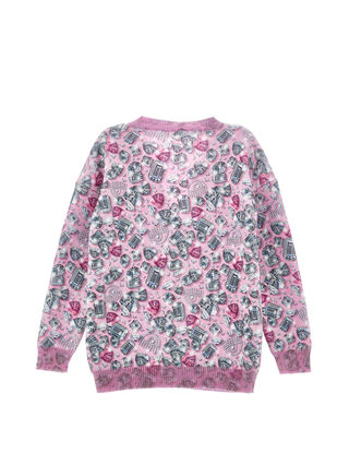 CF Diamonds wool blend cardigan