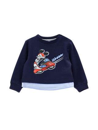 Sweatshirt mit Mickey-Mouse-Print