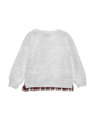 Tartan sweatshirt