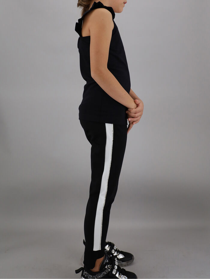renna two tone sweatpants