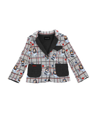 Punto Milano check jacket with aviators