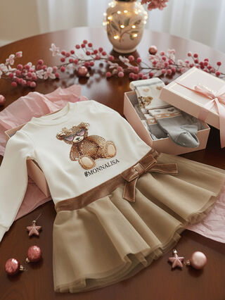 Monnalisa Teddy Dress