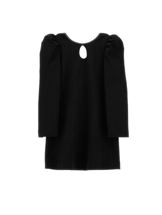 Fashionable pinstripe dress