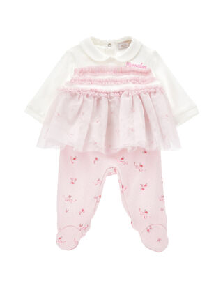 Conjunto de 2 piezas de tul estampado