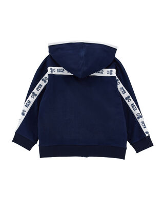 Sudadera con capucha y cremallera