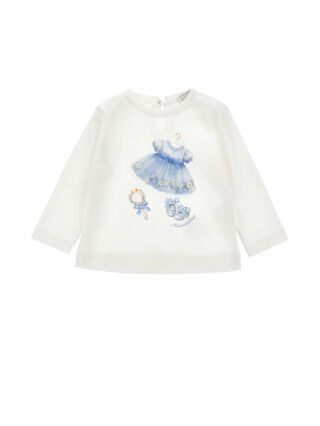 T-shirt avec imprimé robe