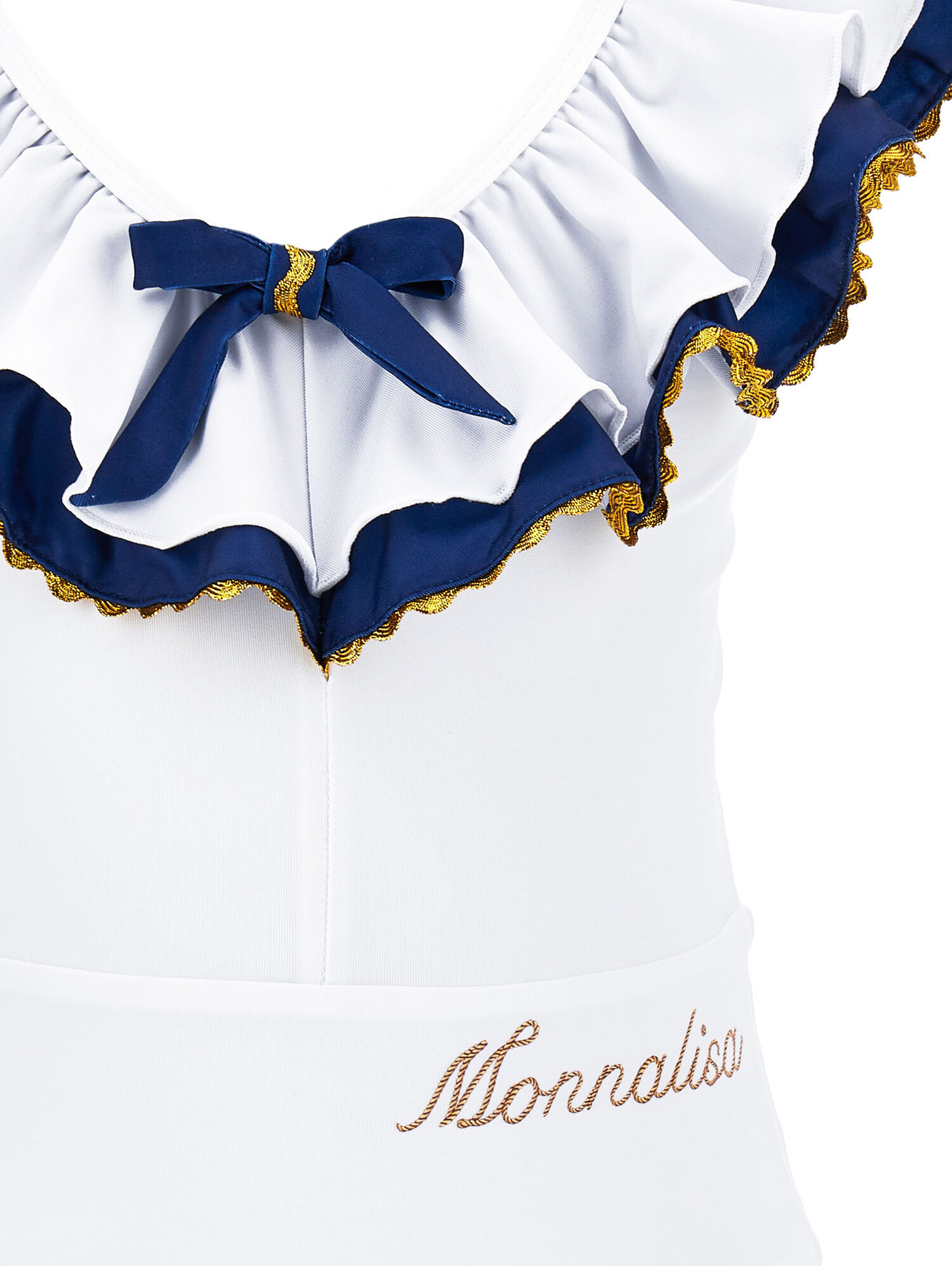 Costume stretch marini re bambina Monnalisa Italia