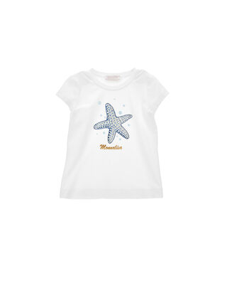 Rhinestone starfish T-shirt