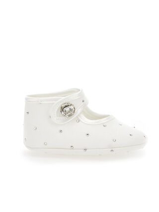 Chic rhinestone baby shoes