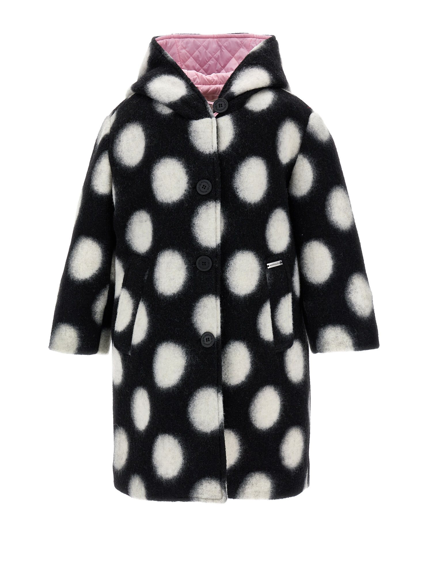 Girls polka dot coat new arrivals