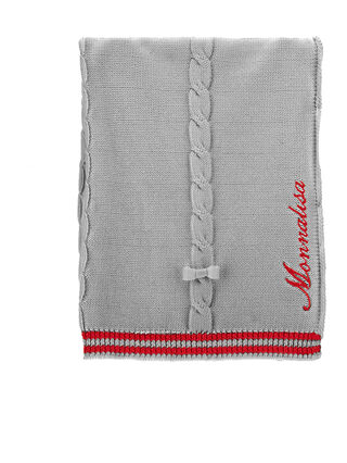 Copertina filato cotone bicolor