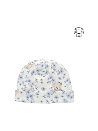 Bear patterned bonnet