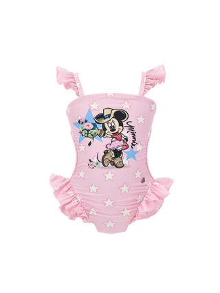 Stretch-Badeanzug Minnie Maus