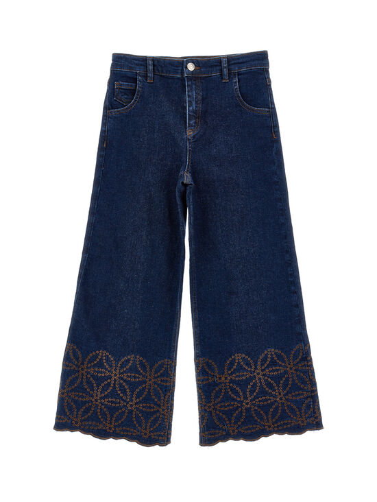 Embroidered Jeans