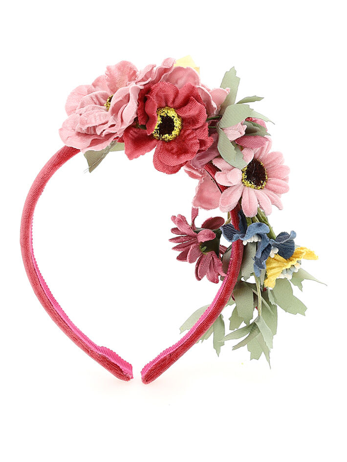 Monnalisa Bambina Accessori Accessori per capelli Cerchietto fiori strass 