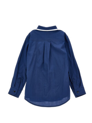 Stretch poplin shirt