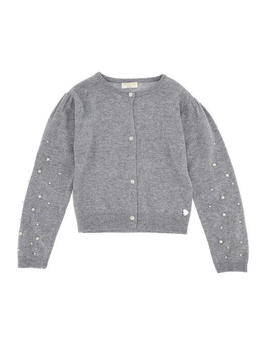Cardigan with pearls