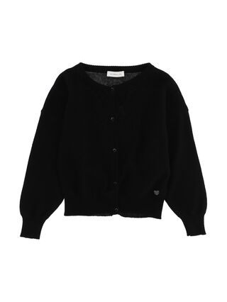 Open merino cardigan