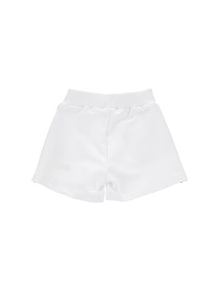 Shorts felpa bicolor