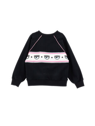 Maxilogomania cotton sweatshirt