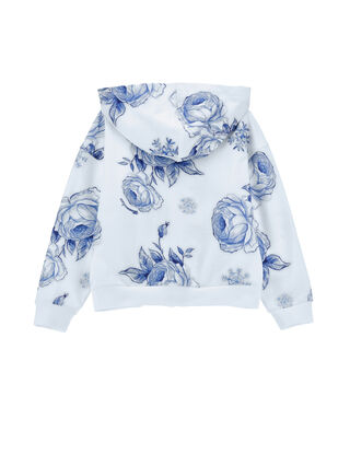 Толстовка с мотивом «ледяные розы»