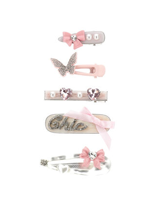Set of 5 hair clips