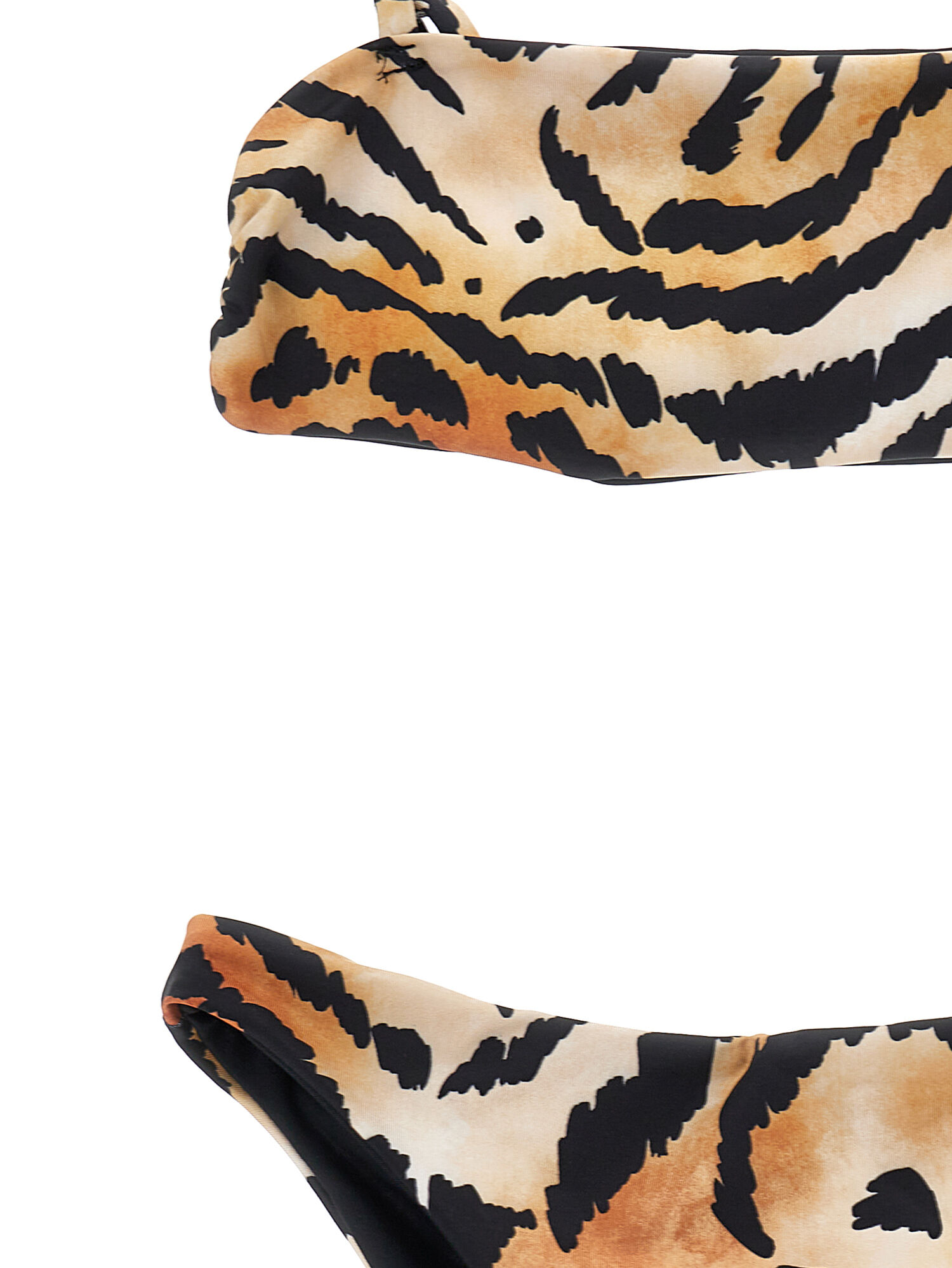 Tiger print two piece swimsuit girl Monnalisa United States